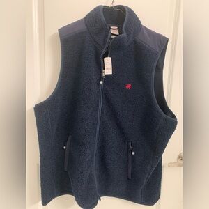 Men’s Navy Brooks Brothers Outerwear Vest Size XXL. New with Tags